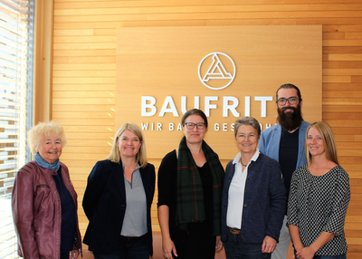 Baufritz - Grüner Besuch in Erkheim