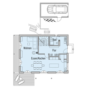 Baufritz Haus Motz-Russ - Grundriss Erdgeschoss