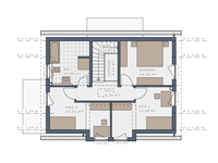 Schwabenhaus - Solitaire 125 E2 - Grundriss OG