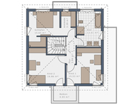 Schwabenhaus - Solitaire 145 E8 - Grundriss OG