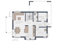 Schwabenhaus - Solitaire 125 E6 - Grundriss EG